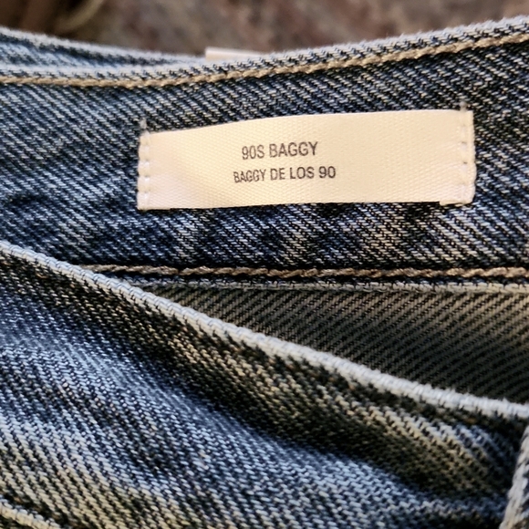 UNIVERSAL THREAD Jeans Relaxed Hip and Thigh Baggy Leg High Rise - Picture 7 of 9